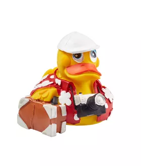 Canard de bain vacances jaune