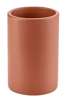 Mundspülbecher Zylo terra - inox