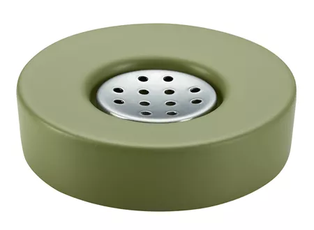 Soap dish Zylo oliv - inox